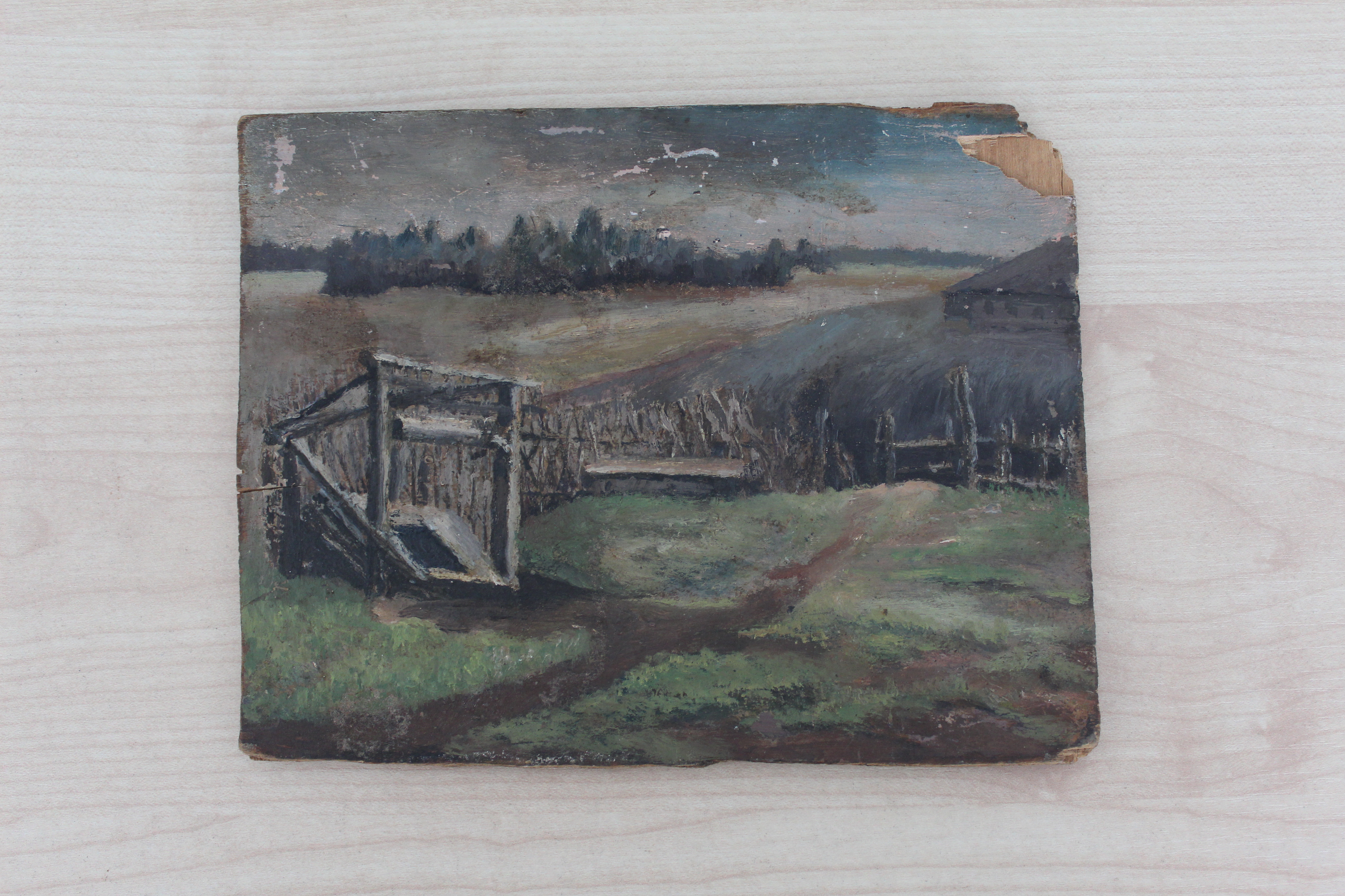 Картина "Волгарь", 1943 г.